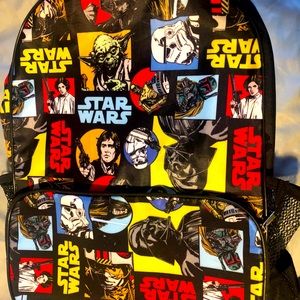 Star Wars book pack. Like new.